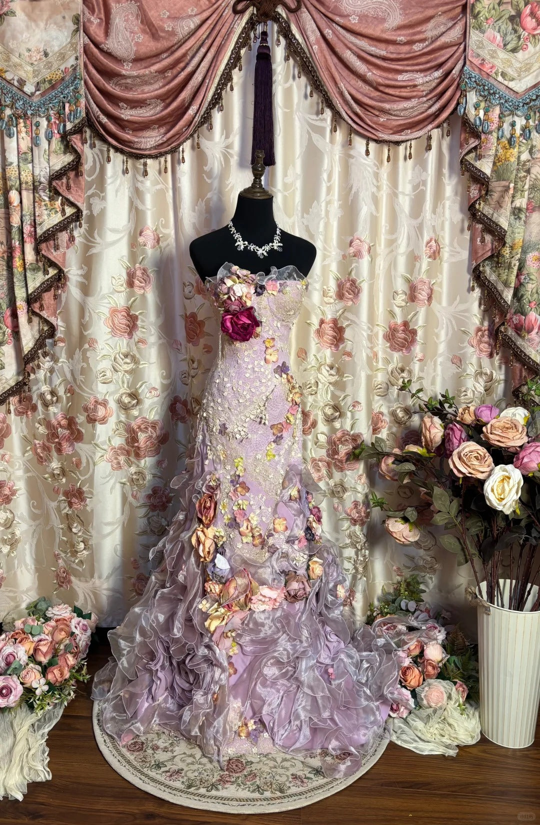 Vestidos de novia largos y elegantes Vestido de novia princesa fg7357