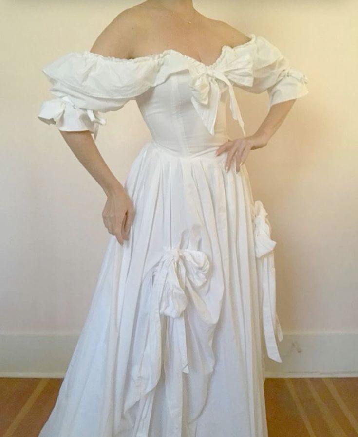 A Line Off Shoulder Long Wedding Dresses,Evening Dress fg7137