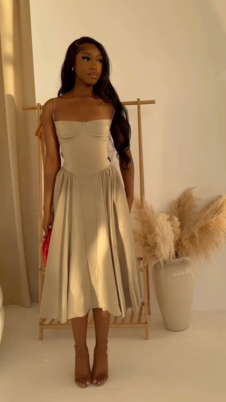 Vestido de fiesta con tirantes finos, vestido de noche para graduación, hecho a medida fg7455