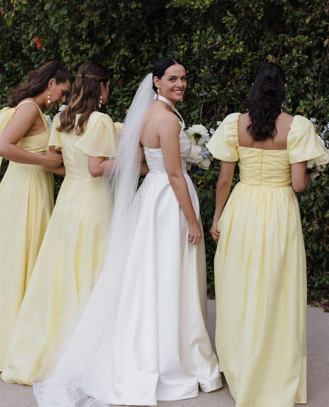 Stunning A-Line Daffodi Long Bridesmaid Dresses VK23090207