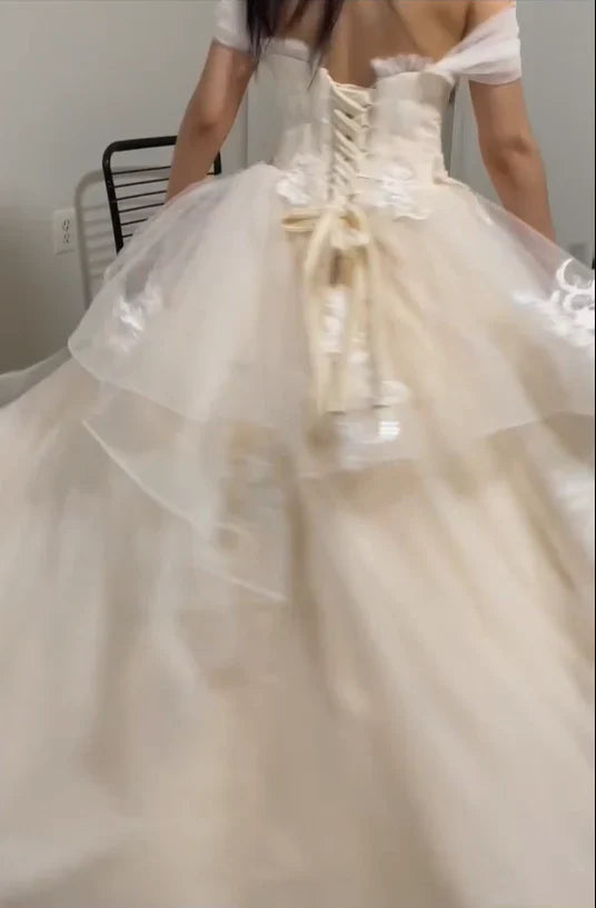 Dress Prom Dress Stores Lovely Off Shoulder Tulle A-Line Quinceanera Dress Birthday Dress Formal Dresses
