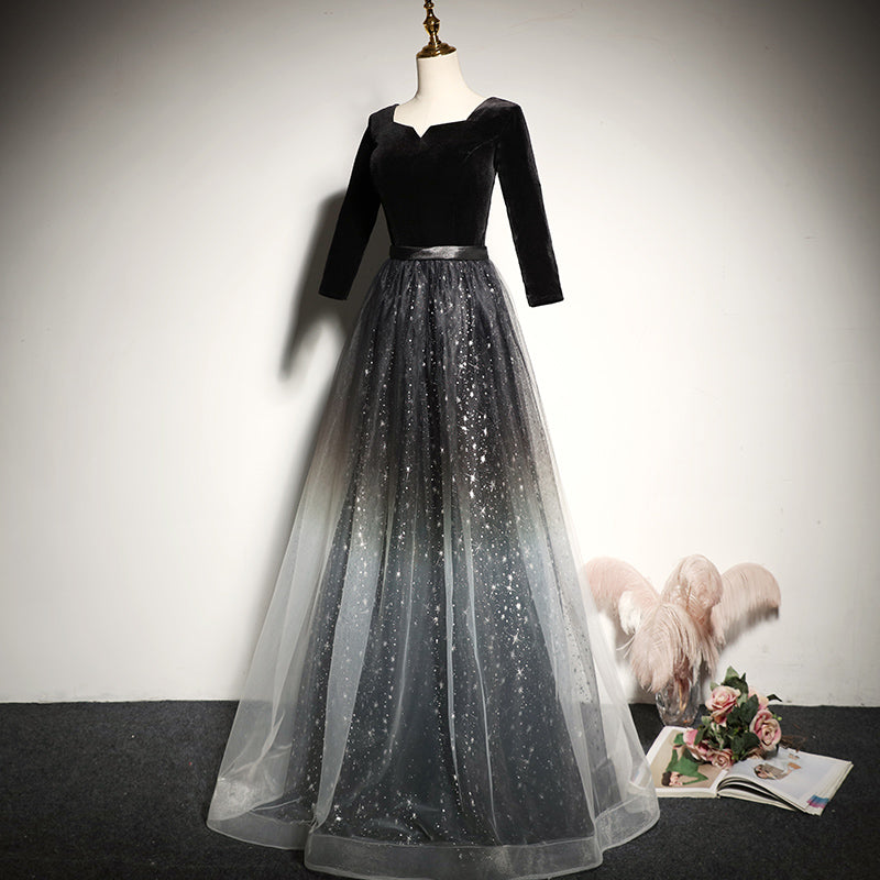 Vestido de noche largo, vestido de dama de honor, vestido de fiesta fg151
