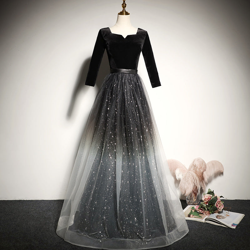 Vestido de noche largo, vestido de dama de honor, vestido de fiesta fg151