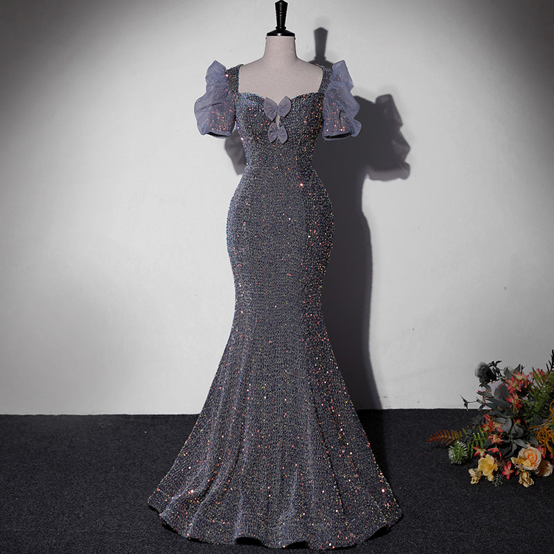 Vestido de noche de sirena, nuevo vestido de fiesta de graduación, vestidos de fiesta fg205