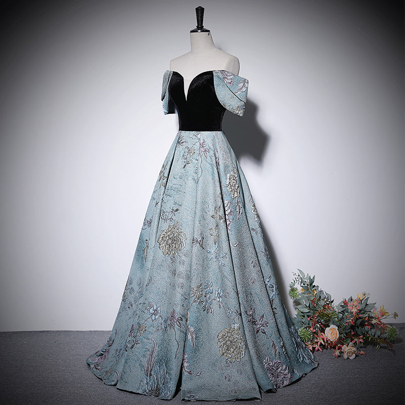 Vestido de noche de corte A, nuevo vestido de fiesta de graduación, vestidos de fiesta fg224