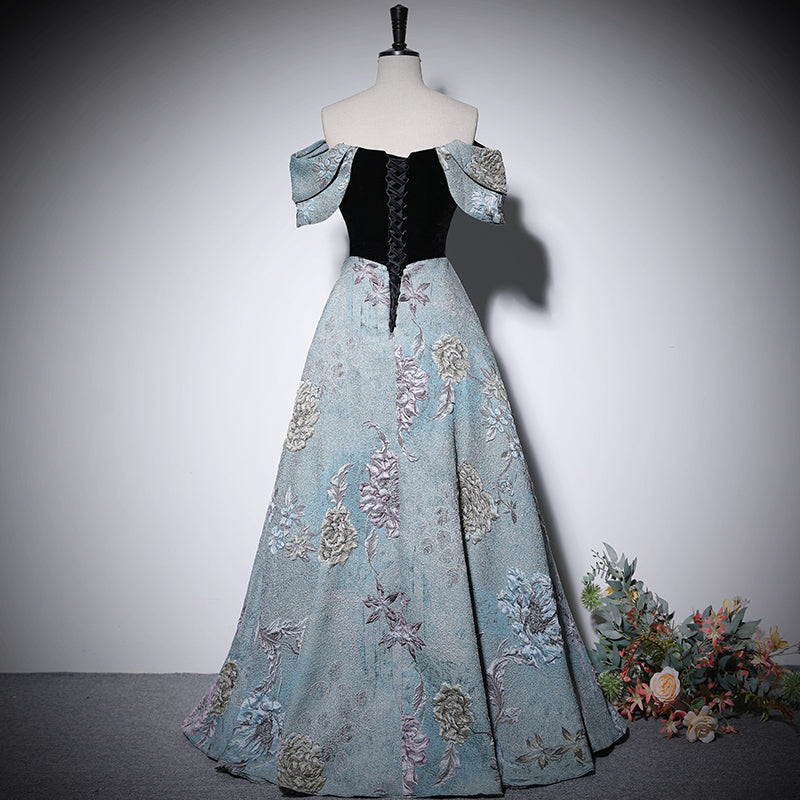 Vestido de noche de corte A, nuevo vestido de fiesta de graduación, vestidos de fiesta fg224