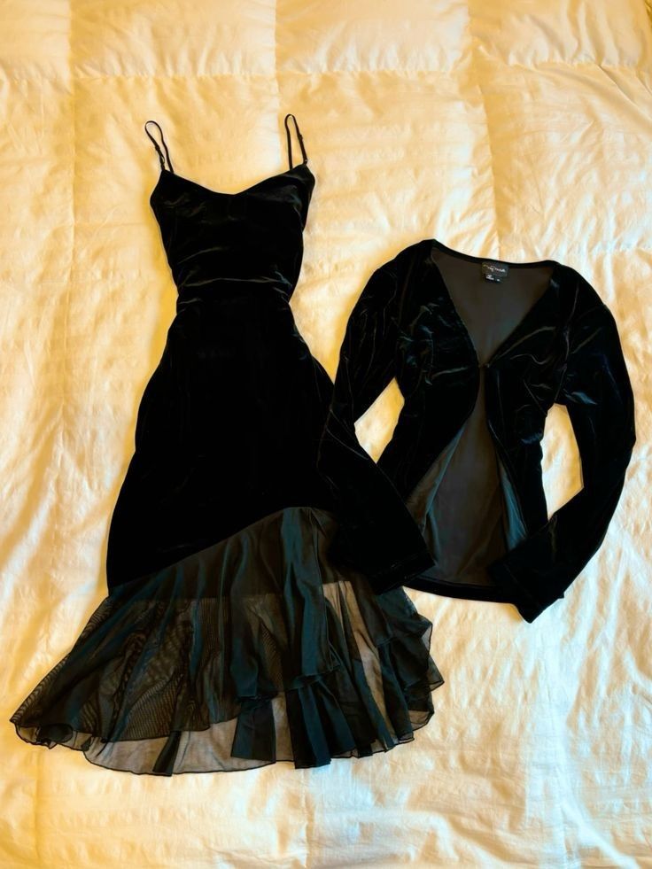Vestido de cóctel de terciopelo negro con capas, vestidos de fiesta de graduación, vestidos formales fg7231