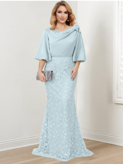 Trumpet/Mermaid Mother of the Bride Dresses with Applique