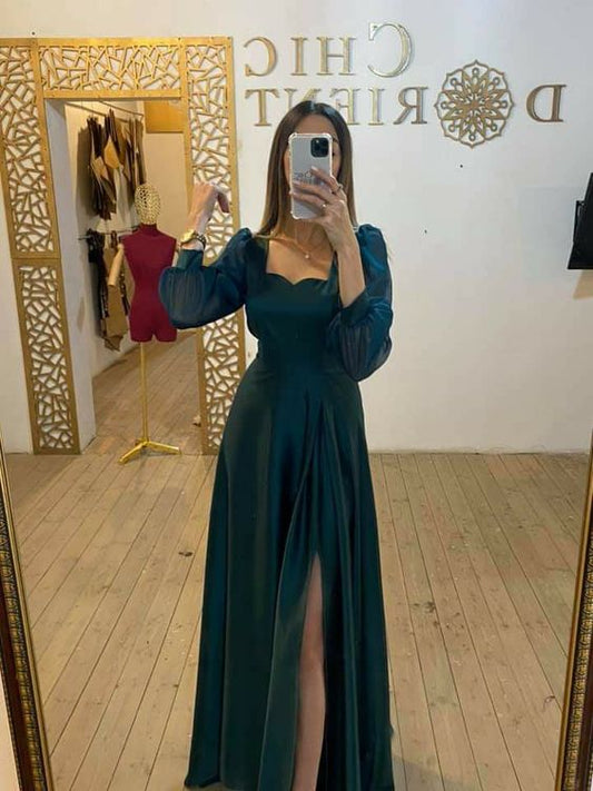 Vestido de fiesta de moda, vestido de noche, vestido de fiesta largo fg1707