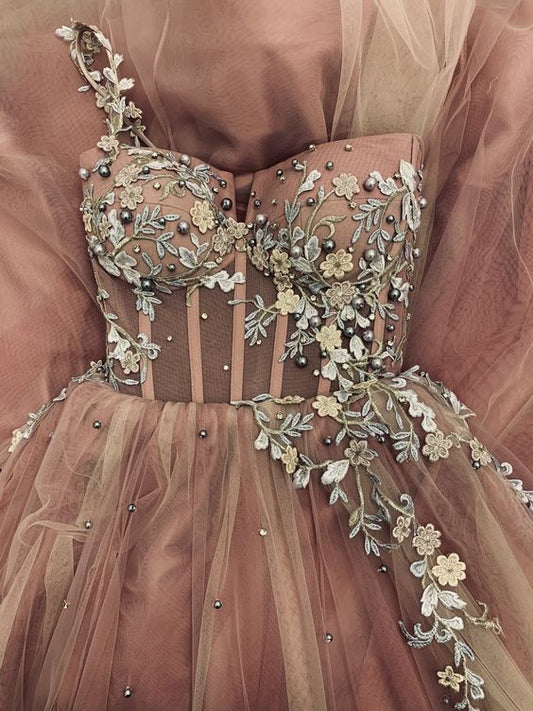 Nuevo vestido de fiesta de tul Vestido de fiesta de tul fg1219