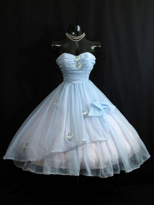 Vestidos de fiesta cortos azules vestido de regreso a casa fg1083