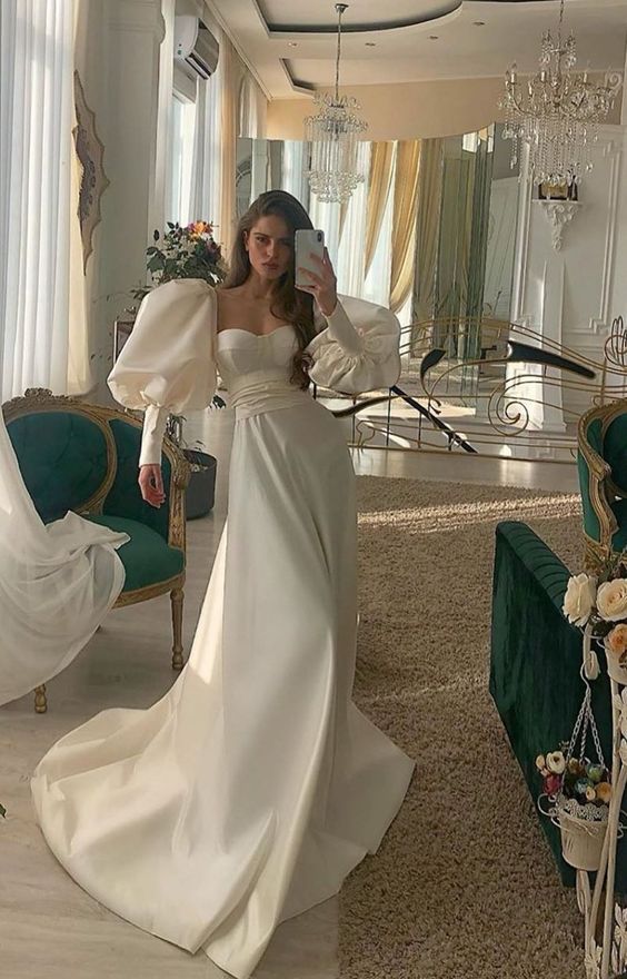 Vestidos de fiesta de moda marfil, vestidos de noche, vestidos de novia fg2527