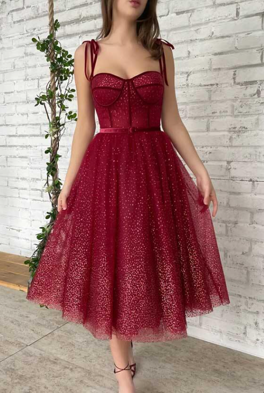 Vestido de fiesta corto con escote en forma de corazón y tul brillante, vestido de fiesta de bienvenida fg1557