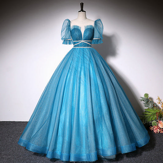 Vestido de noche con corte en A, vestido de fiesta, nuevo vestido de fiesta, fg203