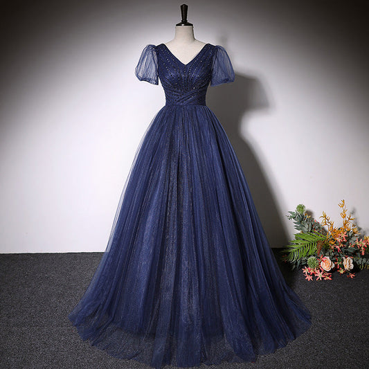 Vestido de dama de honor de corte A, vestido de noche, nuevo vestido de fiesta, vestidos de fiesta fg204