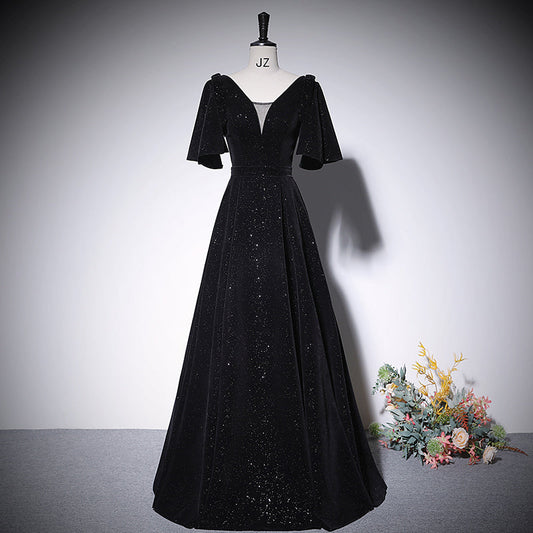 Vestido de noche de corte A, nuevo vestido de fiesta de graduación, vestidos de fiesta fg220