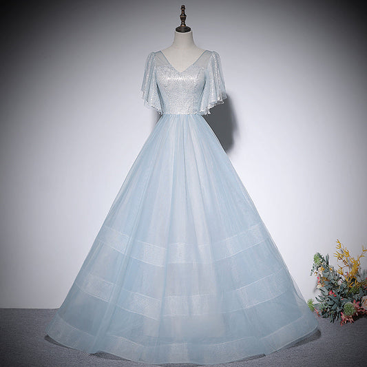 Vestido de noche de corte A, nuevo vestido de fiesta de graduación, vestidos de fiesta fg221