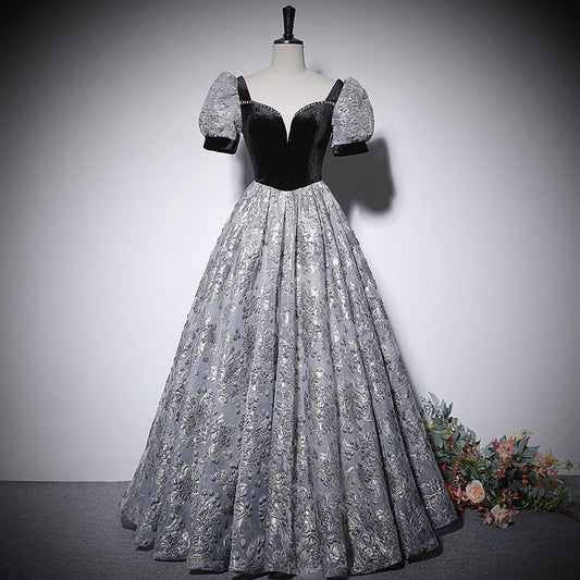 Vestido de noche de corte A, nuevo vestido de fiesta de graduación, vestidos de fiesta fg225